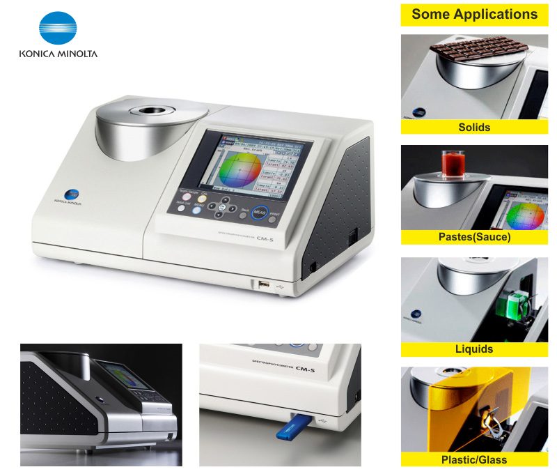 Measuring colour using spectrophotometers